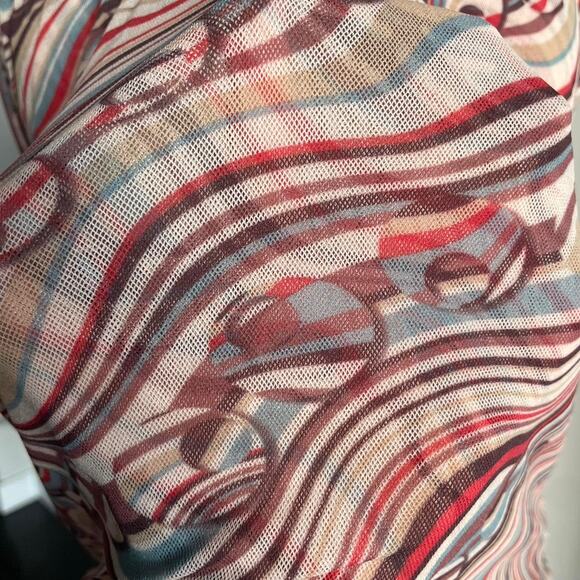 Y2k swirl pattern dress fabric - Picture 5 of 5